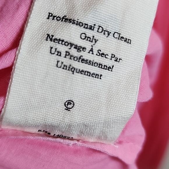 LoveShackFancy Romia Millennial Pink Ombre Hand Dye Size 0 Dress - Picture 5 of 14